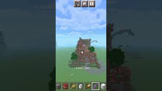 Ancient Hut got Blasted | #shorts #minecraft