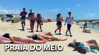 【4K】PRAIA DO MEIO - Natal/RN - BRAZIL BEACH WALK 4k