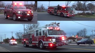 Fire Companies Respond To Fumes Call in Levittown