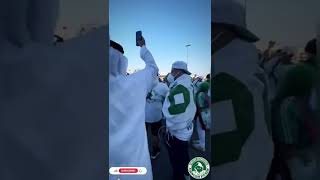 Chegada da Mancha Verde no estádio - Torcida que canta e vibra - Palmeiras x Al-Ahly - Abu Dhabi