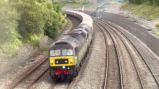 47501 47805 Stanley bridge returning penzance charter 23/7/22