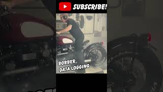 Triumph Bobber Data Logging #triumphbobber #burnout #tuneecu #rotrex #ttssupercharged