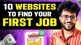 10 Best Websites to find Jobs and Internships in 2024 🔥✅