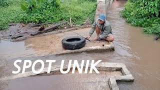 Heboh.. solokan Gang nangka banjir banyak empang kelebu buruan kemari siapa cepat dia