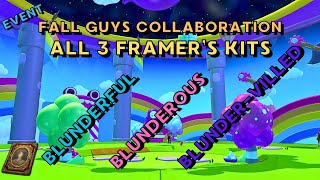 Fall Guys Framer's Kits (All 3) | FFXIV Fall Guys Collaboration Event