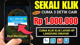 SUPER LEGIT!! DIBAYAR Rp.1000.000 CUMA TAP-TAP LAYAR HP AJA | APK PENGHASIL UANG TERCEPAT 2024