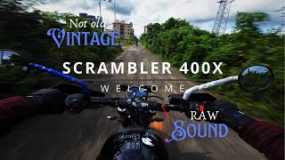 Want the PERFECT Exhaust Note? Watch This Triumph Scrambler 400 Review