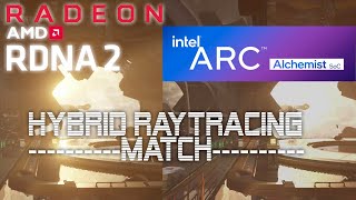 3DMark Hybrid Raytracing Port Royal Benchmark 1440p RT - Intel Arc A770 LE vs AMD Radeon RX 6800 XT