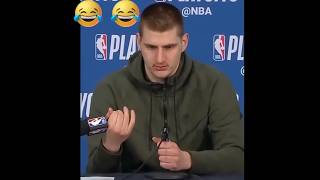 Nikola Jokic Funny moments #nikolajokic #nba #basketball