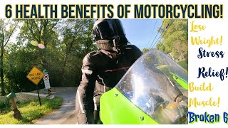 6 Health Benefits of Motorcycling! #motovlog #motorcycle #motorbike #kawasaki #zx10r