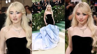 SABRINA CARPENTER MET GALA 2024 MAKEUP TUTORIAL 💓☁️✨