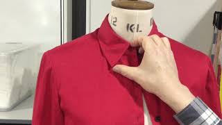 Classic Shirt Patternmaking 4: Two-piece collar