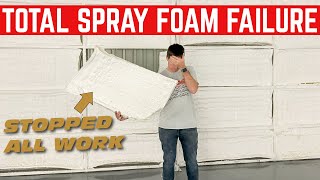 My Spray Foam FAILURE Is A NIGHTMARE That Put A Stop To My Life