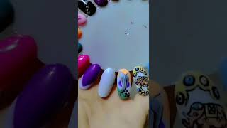 win world cup nail art