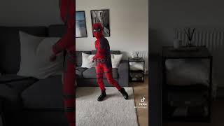 Tristan does the Deadpool bye bye bye dance #deadpool