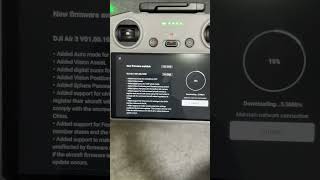 Dji Air 3 firmware update  vision assist #shorts #dji #djiair3 #djimavic3pro #djimini4pro