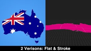 Australia Map Kit - After Effects Template