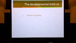 POL101 Political Science lecture: Outliers or Models? Dependent Development (part 4)