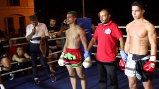 Karl McBlain Vs Lorenzo Piras WKN Thai Boxing title in Sardinia -VIDEO