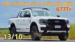 ✅ Xả Cực Mạnh Đến 130Tr, Ford Ranger Giữa Tháng 10 Giảm Giá Này Triton Chắc Chắn Buồn | Xegiatot24h