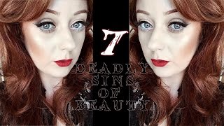 Seven Deadly Sins of Beauty Tag | Rachael Divers