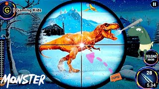 DINOSAURS HUNTER GUN GAMES 😱❗Real Dinosaur Hunter Survival Game 🥶❗