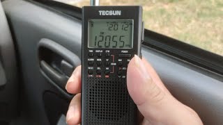 Tecsun PL-360 shortwave radio listen - 06August2023