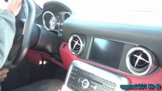 Mercedes-Benz SLS AMG quick ride - fast accelerations, great sound - 1080p