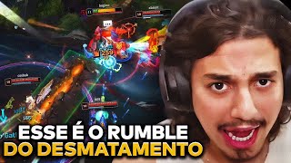 O RUMBLE CINZA DO DESMATAMENTO