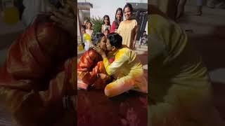 😘1st Kiss In Lips❤after marriage ❤wedding videos ##shortsweddingvideos#wedding