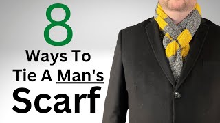 How to Wear A Mans Scarf | Scarf Knots for Men