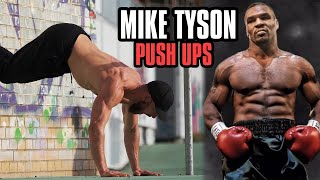 MIKE TYSON Push Ups erklärt!