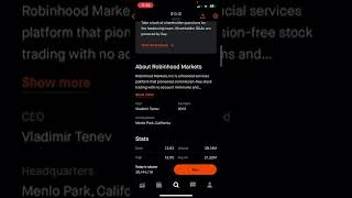 Robinhood stock dropped 13% after disappointing Q4 earnings and Q1 outlook. #investing #stockmarket