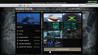 GTA 5 $9 Million dollar Submarine Tour and customize ( Cayo Perico DLC) (PS5)