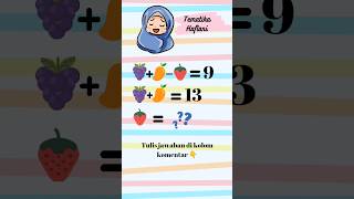 Asah otak dengan matematika bergambar