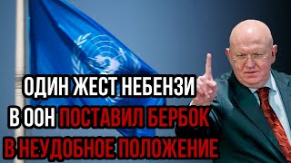 Провокация Германии провалилась! Один жест Небензи в ООН поставил Бербок в неудобное положение