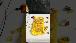 Omelette con fiori 🌺 #ricettefacili #cucinare #omelette #italianfood #eggs #food