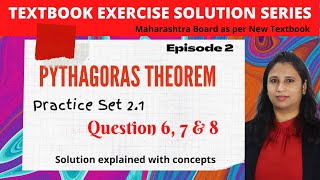 Pythagoras Theorem | Pythagorean Triplet | Class 10th Maharashtra Board New Syllabus | Episode 2