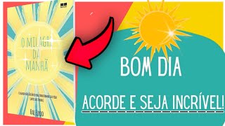 O Milagre Da Manhã O Livro #shorts #Youtube the book the miracle of the morning de HALL ELRORD