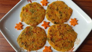 Healthy Breakfast for Kids | Instant breakfast idea | Rava Chilla | Healthy Recipes |Suji Ka Cheela