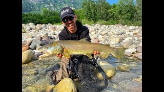 La mia prima TROTA MARMORATA ! - Marble Trout 75cm