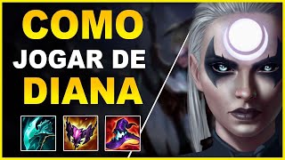 COMO JOGAR DE DIANA JG E MID 2023 - LEAGUE OF LEGENDS