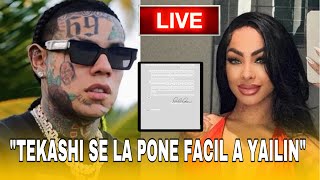 TEKASHI 6IX9INE SE LA PONE FACIL A YAILIN LA MAS VIRAL.