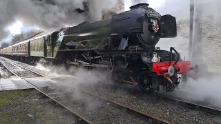 East Lancashire Railway Flying Scotsman Centenary Visit 18.03.23