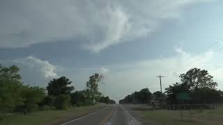 LIVE Storm Chasing - North Texas - LARGE Hail