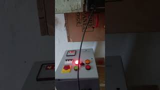 dol starter with auto manual switch testing 3 phase