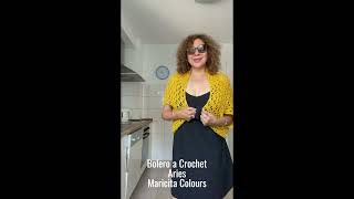 🥰2 BOLEROS A CROCHET AQUÍ TUTORIAL POR MARICITA COLOURS