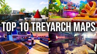 Top 10 Treyarch Maps (Call of Duty: Black Ops Franchise)