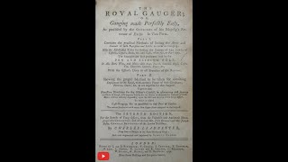 The Royal Gauger British Excise & Customs Manual 1776 | Brian DiMambro Virtual Book Tour