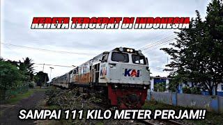 Kereta Ini Ngebut Sampai 111 Kmh!!!